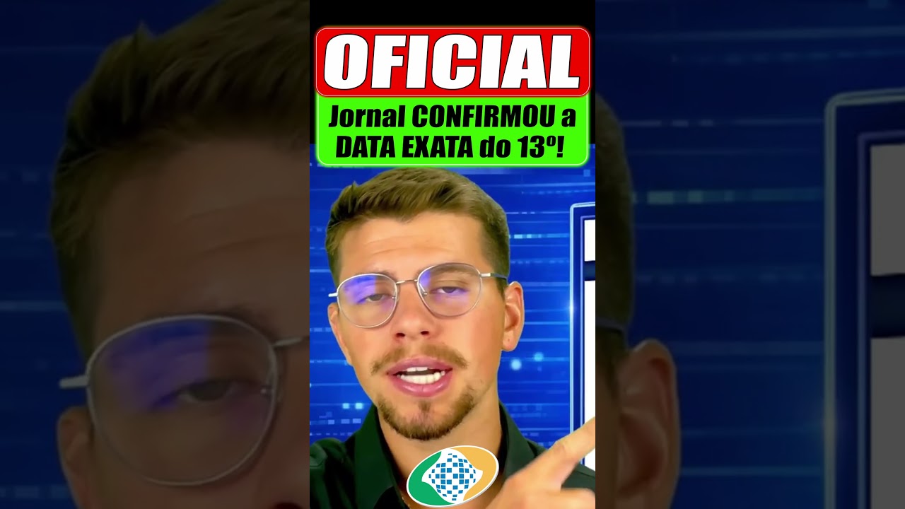 CONFIRMADO NO JORNAL: 13&ordm; SAL&Aacute;RIO j&aacute; tem DATA EXATA! Veja AGORA