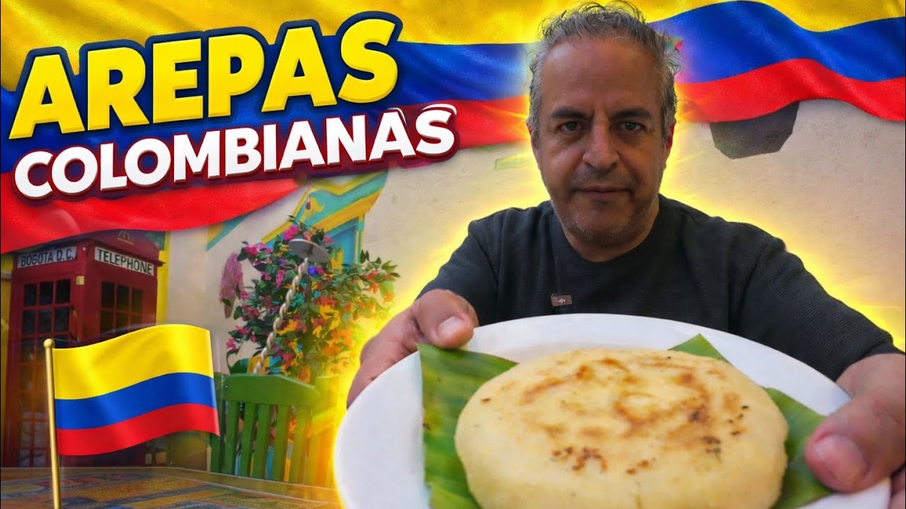 estás AREPAS COLOMBIANAS me sorprendieron 