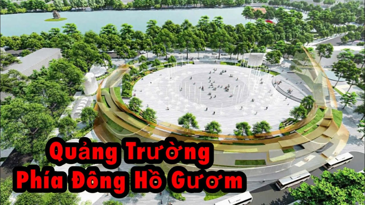 Một vòng quanh khu vực đắc địa giành cho công viên phía đông Hồ Gươm.