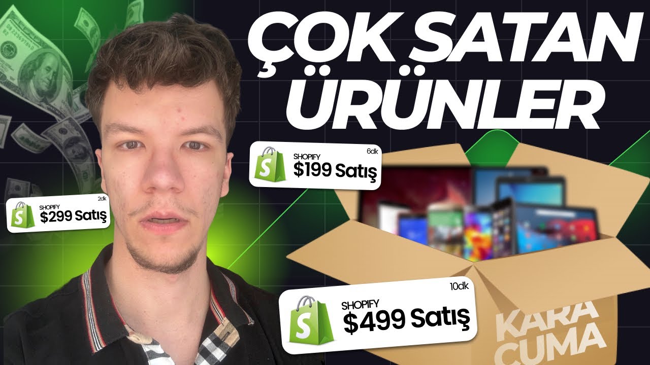 ÇOK SATAN Ürünleri Bulma Rehberi - Shopify Dropshipping