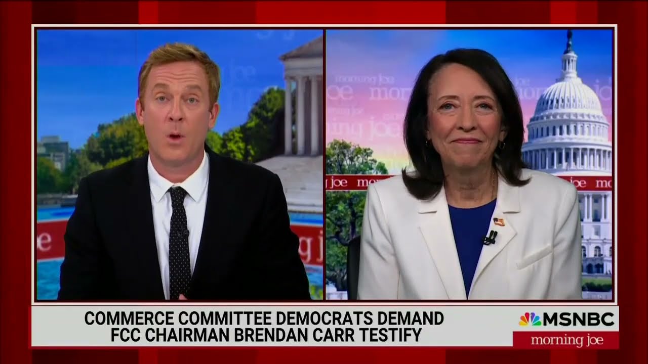 Sen. Cantwell Speaks About the Importance of a Free Press on Morning Joe