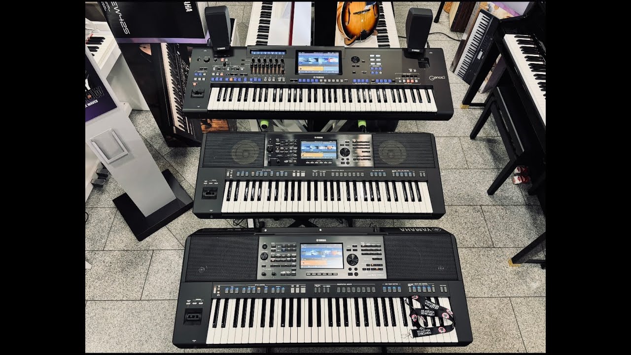 VLOG 2 cz.1/2 🎹 YAMAHA PSR-SX920 oraz PSR-SX720 Rozpakowanie i pierwsze spostrzeżenia (na luzie)