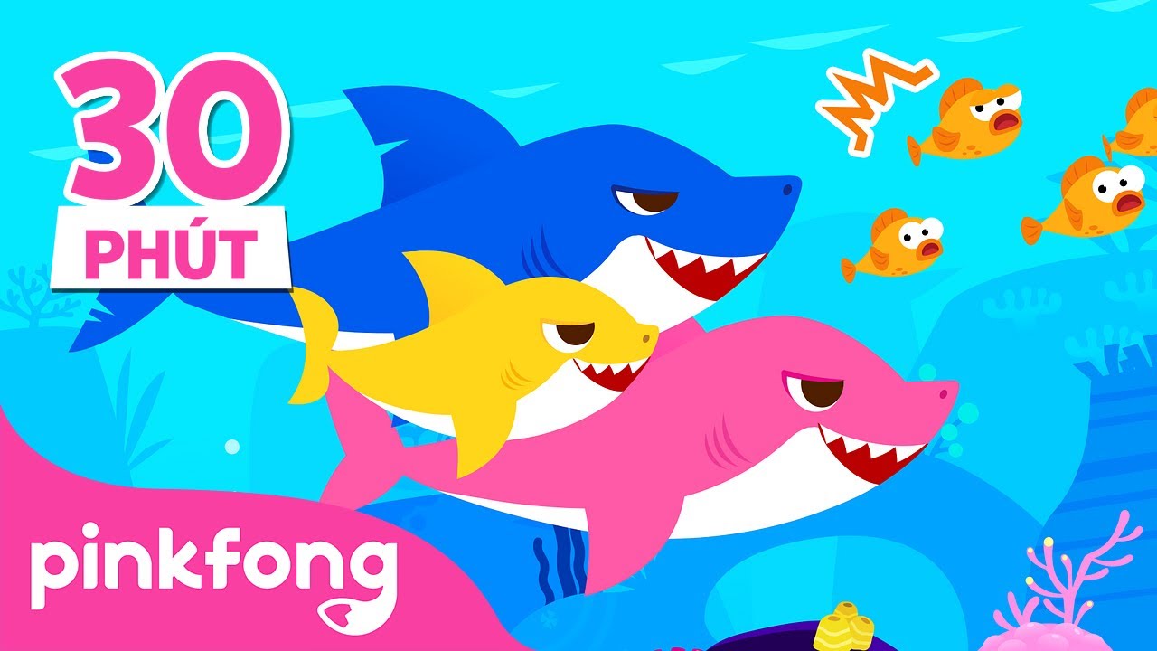 Gia đình Cá mập | + Tuyển tập | Baby Shark | Pinkfong! - Nhạc thiếu nhi