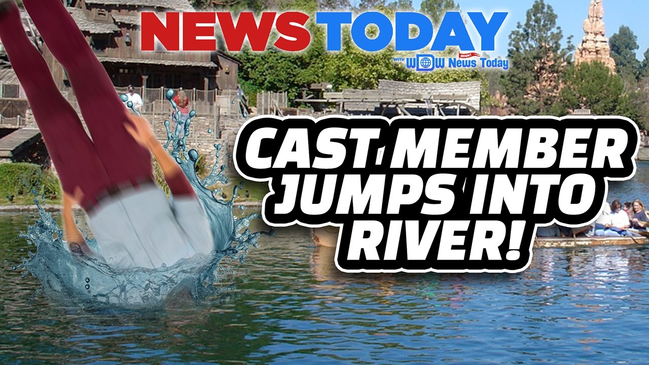 Disney Cast Member Jumps Into River, Holiday Menus Released