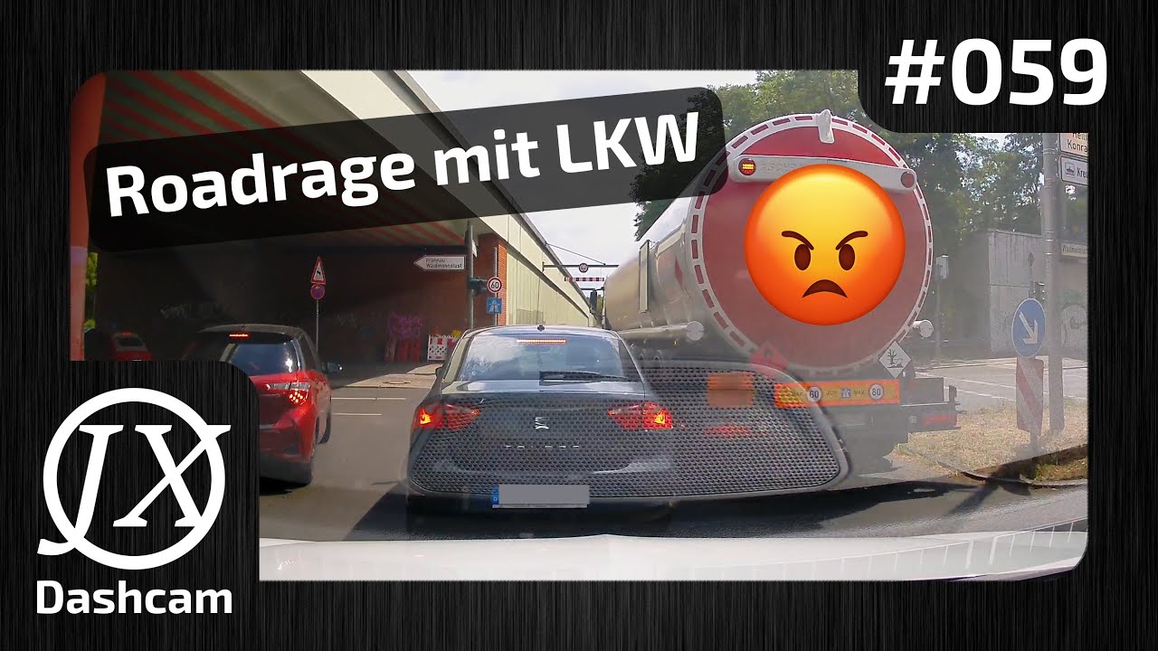 #059 Dashcam Compilation Berlin | Germany | #RoadRage mit LKW, Mercedes #Brakecheck auf der Autobahn