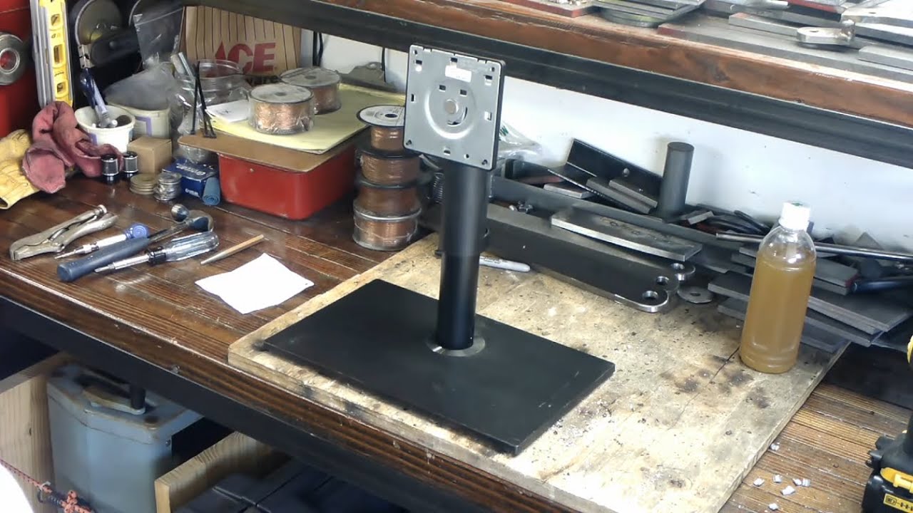 Convert a Proprietary OEM Computer Monitor Stand into a Universal Monitor Stand