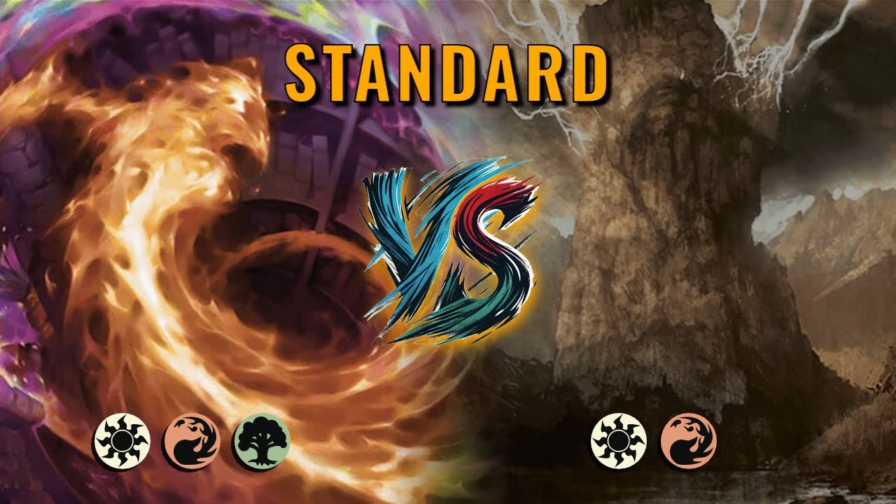 MTG Standard - Naya Midrange by DamienF16 VS Boros Aggro by maakumaaku