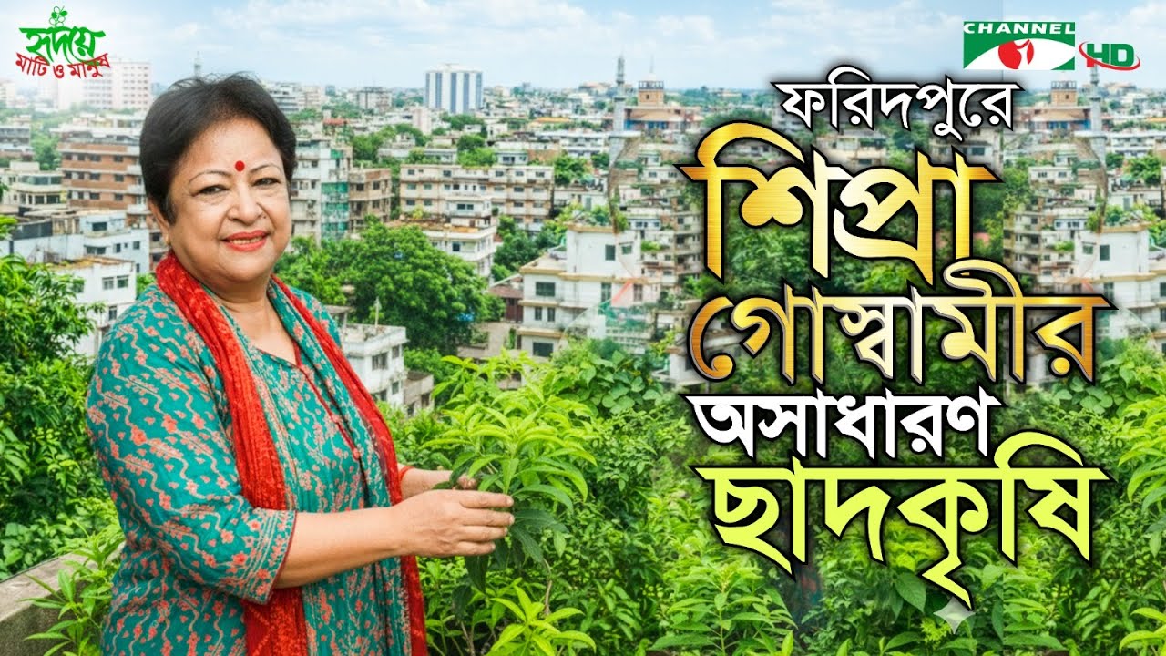 ফরিদপুরে শিপ্রা গোস্বামীর অসাধারণ ছাদকৃষি | পর্ব ৩৬১ | Shykh Seraj | Channel i |