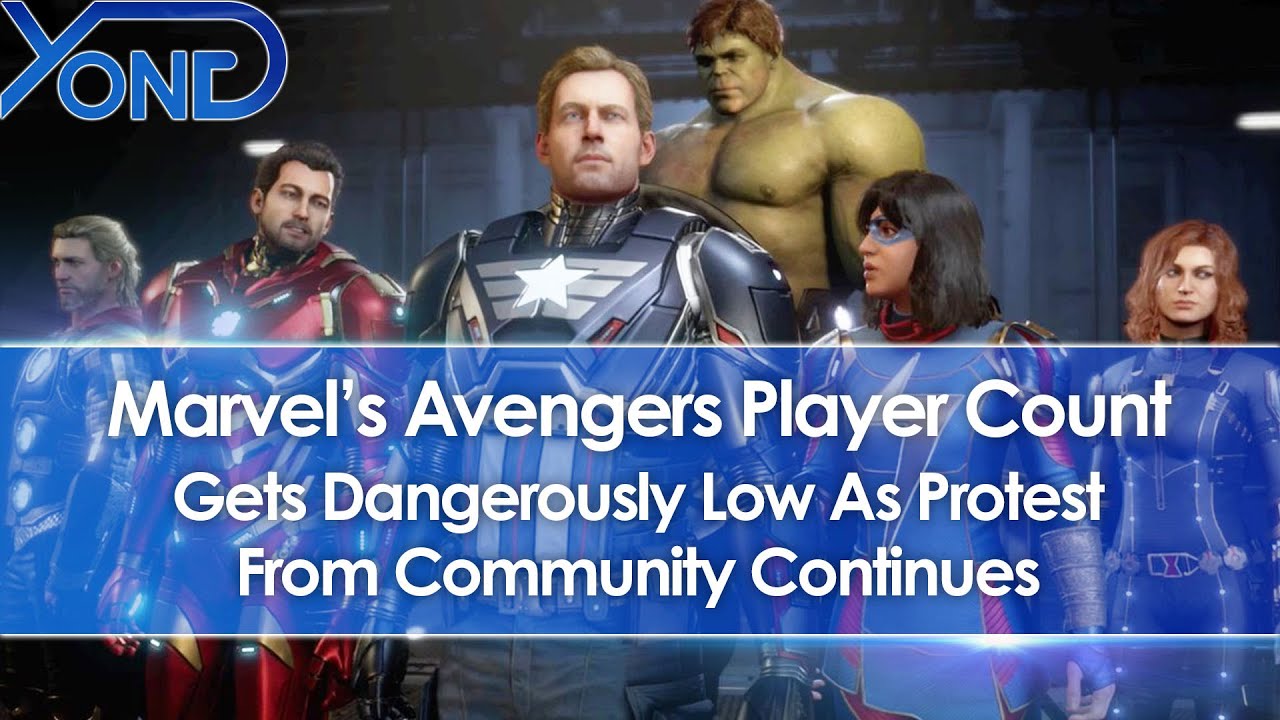 Marvel's Avengers Player Count Gets Dangerously Low As Community Protest Continues