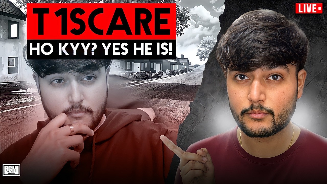 T1SCARE EXPOSED LIVE BGMI | T1SCARE IS LIVE BGMI💀20 FPS IPAD PRO M4 BGMI LIVE  #BGMI #BGMILIVE