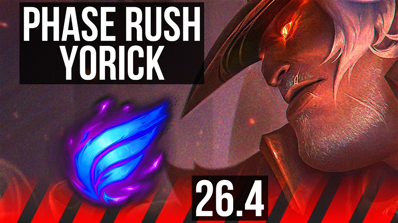 YORICK vs DARIUS (TOP) | Phase Rush | KR Master | 26.4