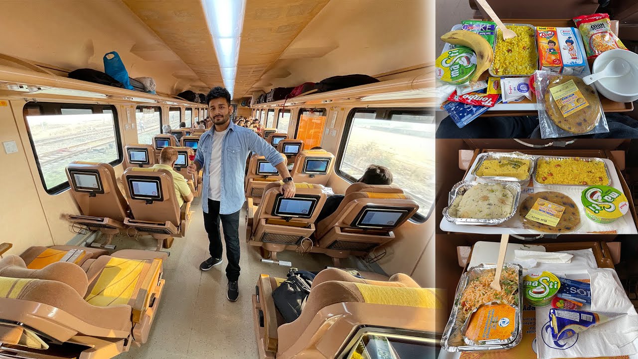 LUXURY IN BUDGET- World Class Services in IRCTC Ahmedabad Mumbai  Tejas Express