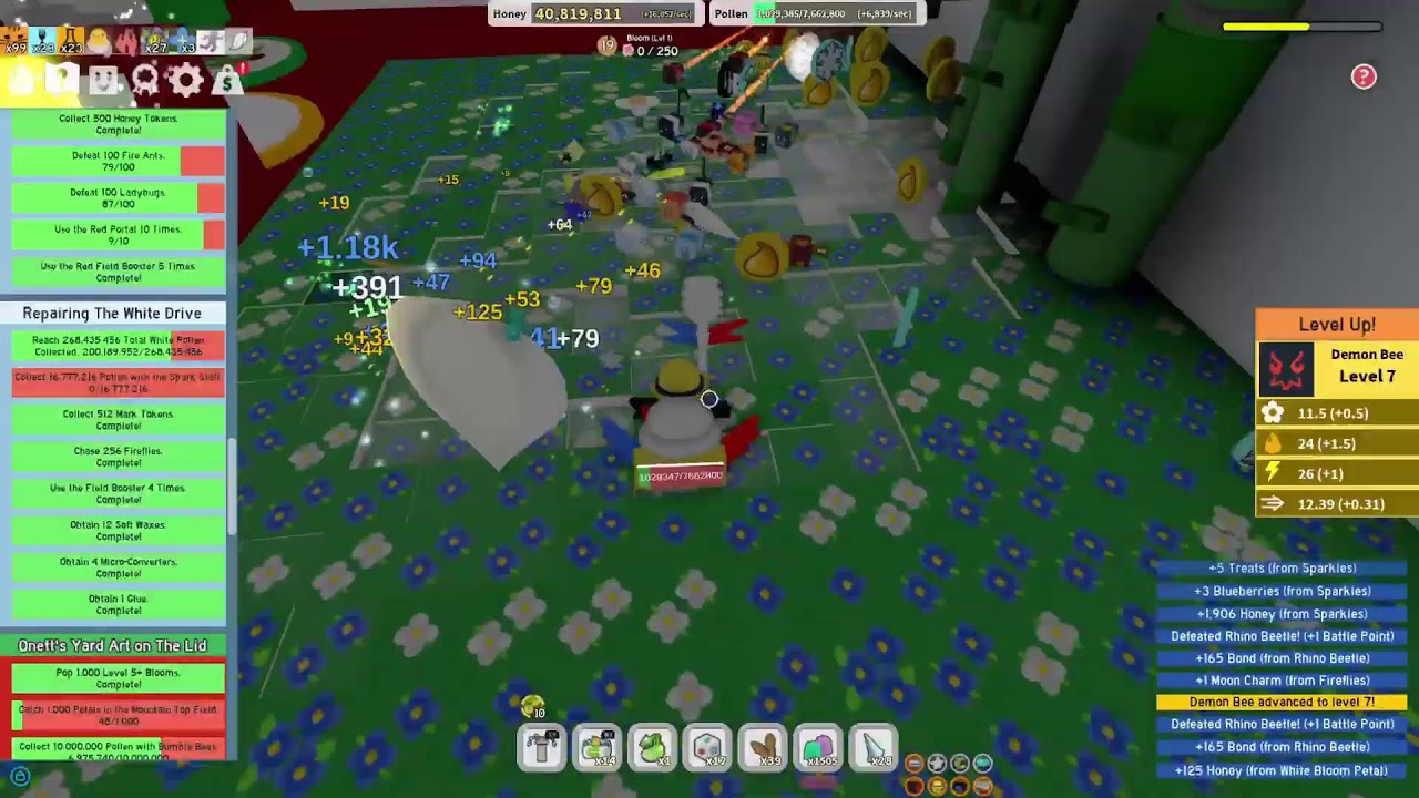 Bee Swarm midnight Stream
