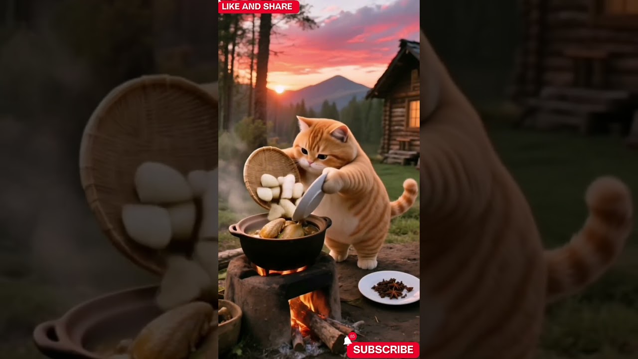 When Tiger & Zebra Tried Fat Cat&rsquo;s Cooking 😹✨