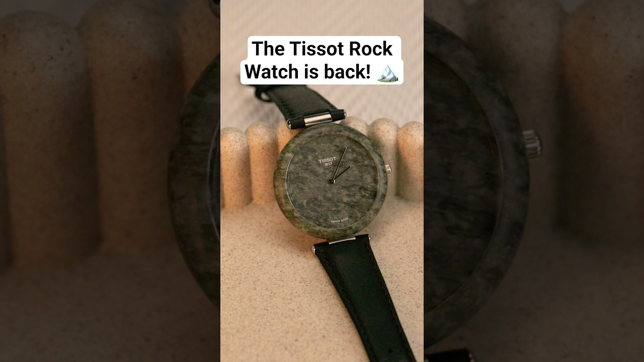 Hands-on: the Tissot Rock Watch is back! 🏔️ 