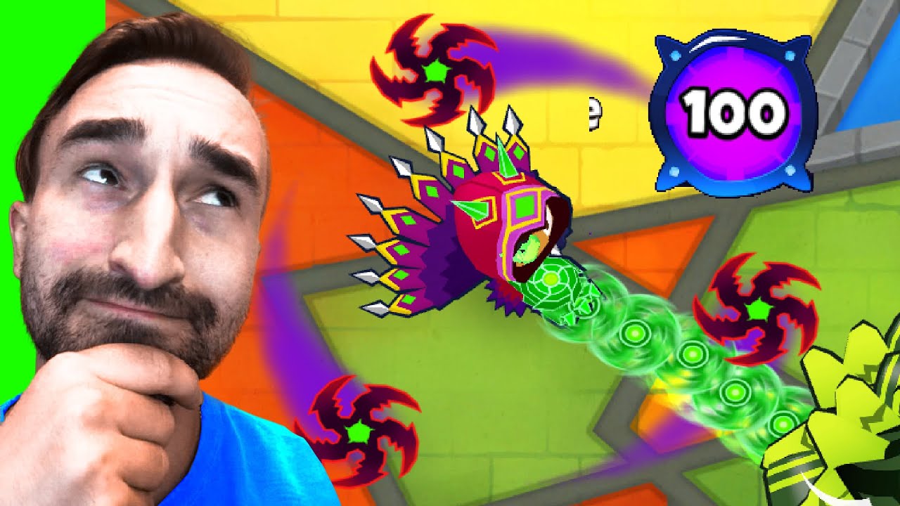 MAX Level 100 GLAIVE DOMINUS in BTD6 (Update PARAGON Tower)