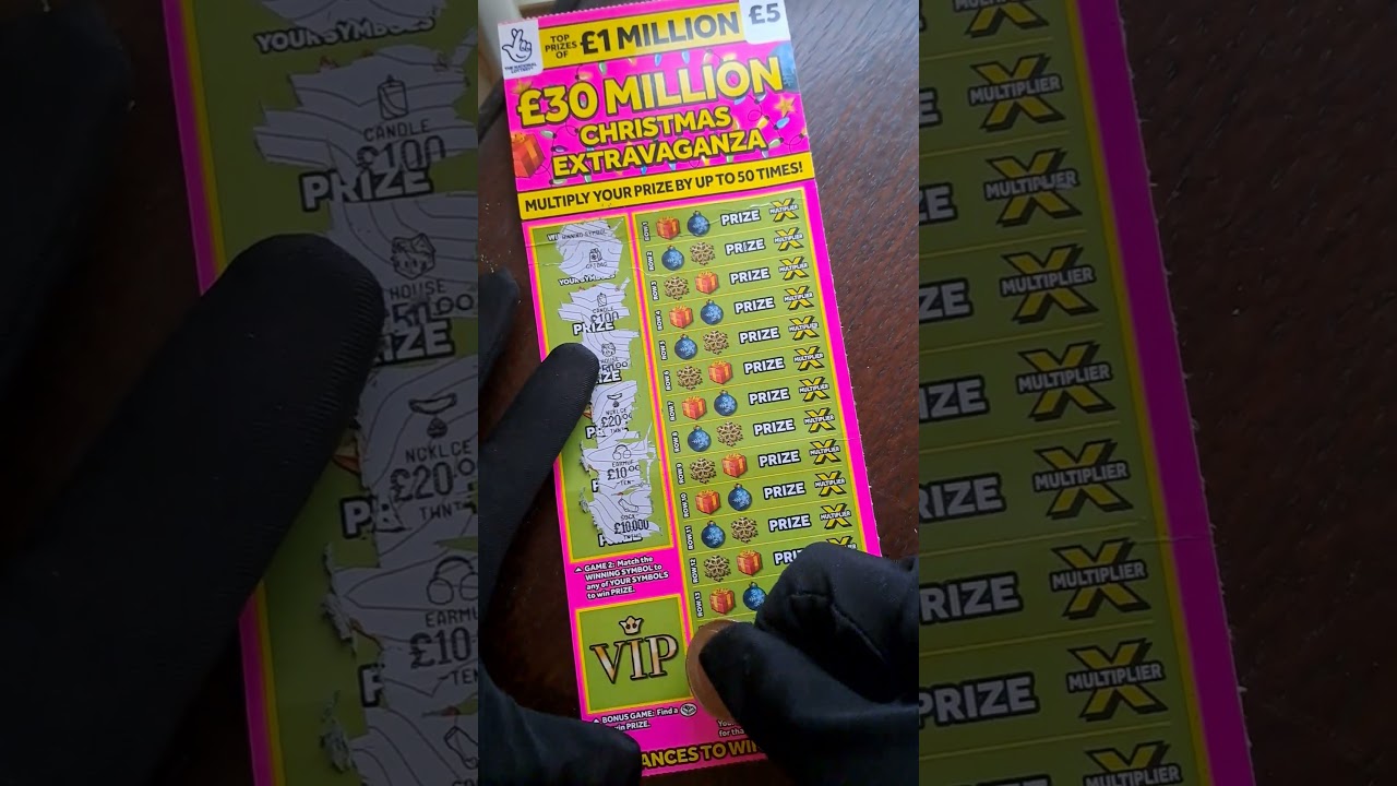 Scratching Chrimbo £5 Scratch Card day 116 