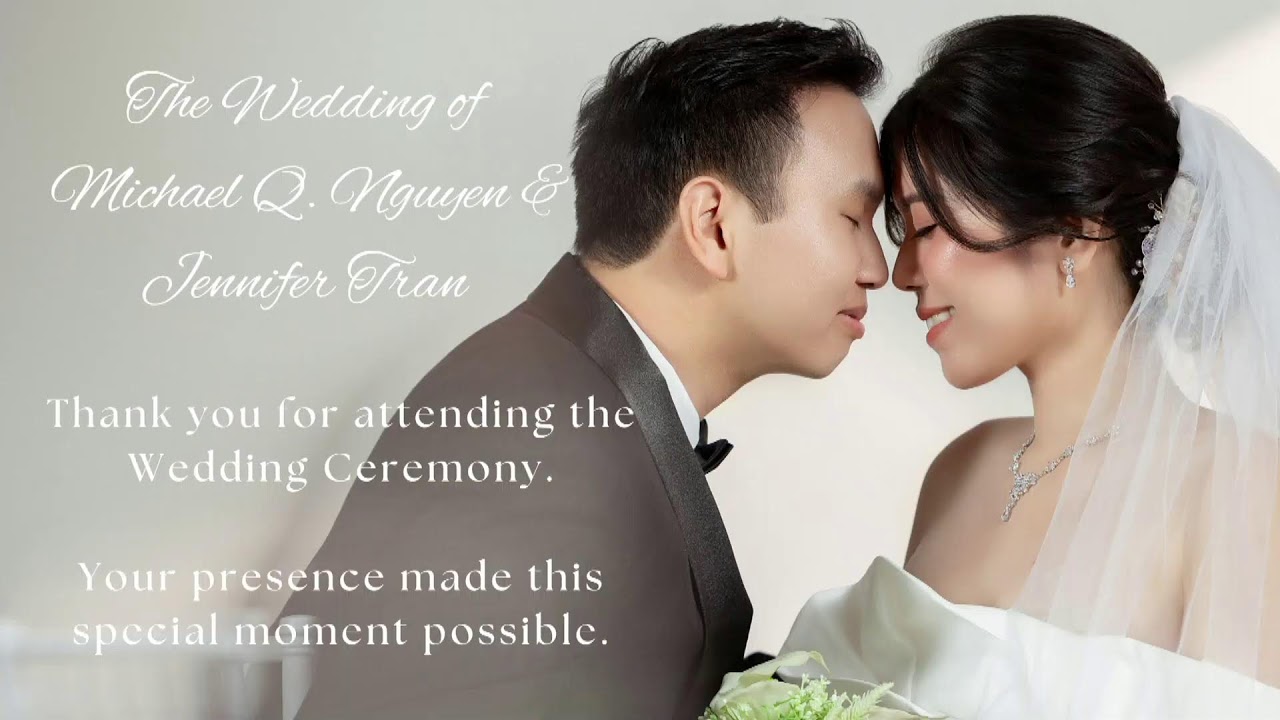 The Wedding Ceremony of Michael Q. Nguyen & Jennifer Tran | 2025/07/05 | Christ Cathedral