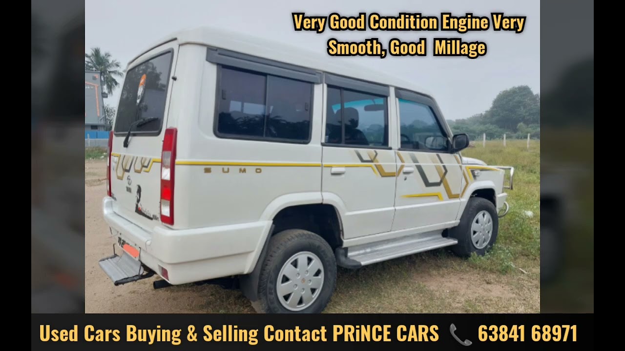 2012 TATA SUMO GOLD GX FOR SALE IN MADURAI- TAMILNADU தரமான கார்கள் குறைந்த விலையில் வாங்க...!!!