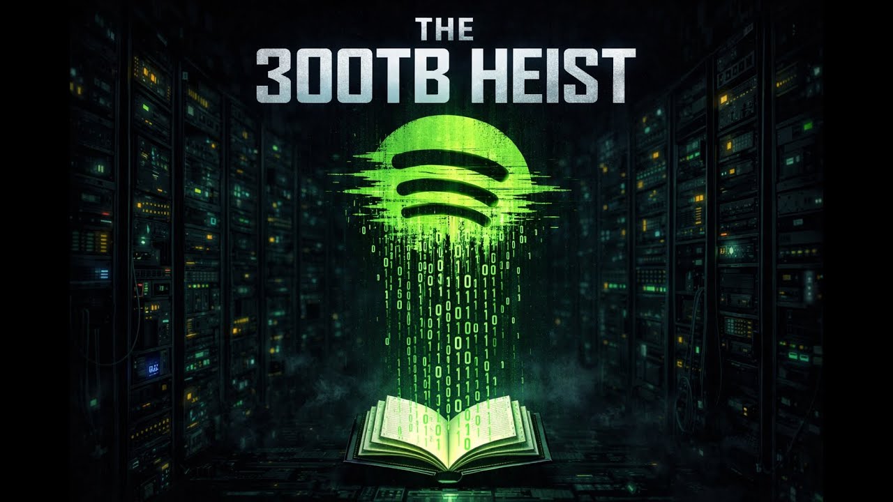The 300TB Heist: How Anna’s Archive Copied Spotify