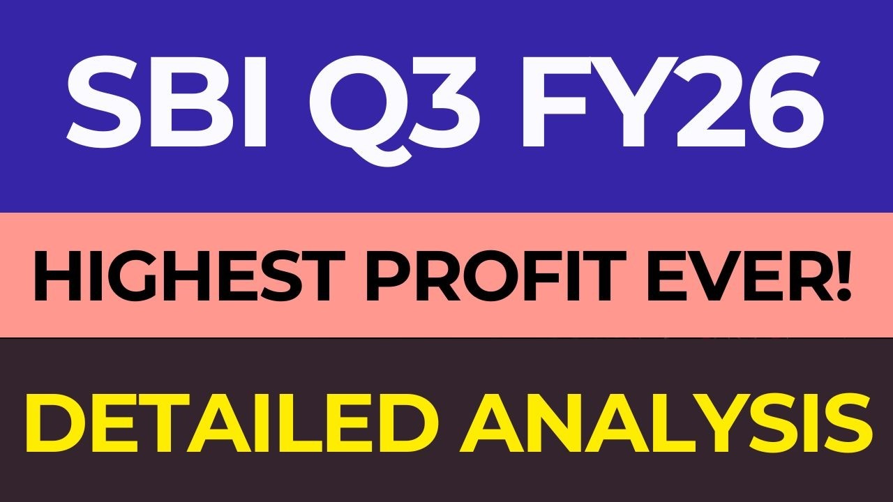 Sbi Q3 Results 2026 | Sbi Results Today | Sbi Share Latest News | State Bank Of India Share