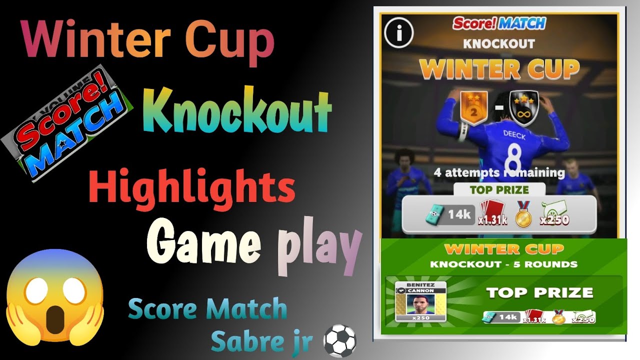 🌟 Winter Cup Knockout Events Highlights 😱Benitez (Cannon) New Super player ❄️☃️
