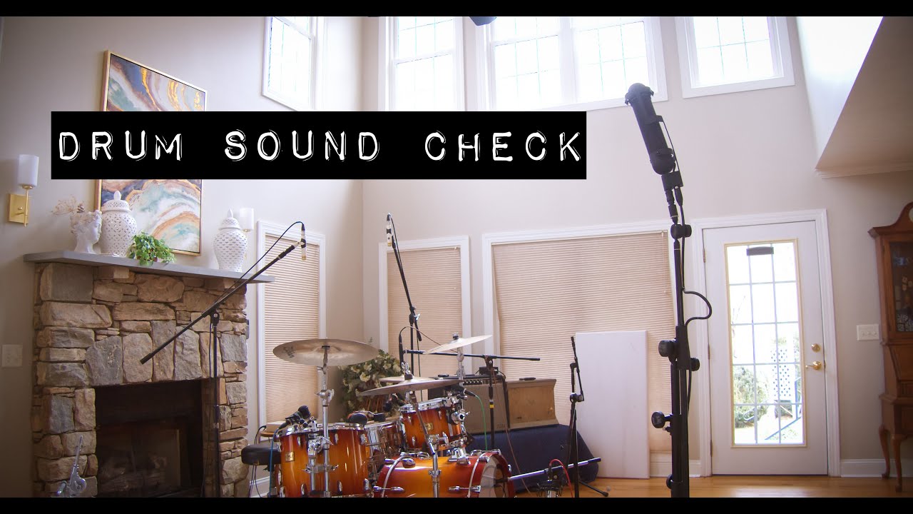 Drum Sound Check - How to Dial In Drum Sounds, Check Phase, Mixing