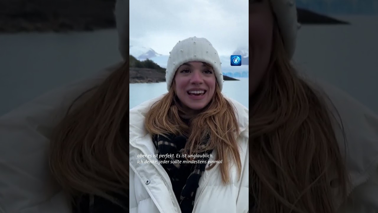 Touristenattraktion: Der Gletscher Perito Moreno in Argentinien #gletscher #tourismus #tagesschau