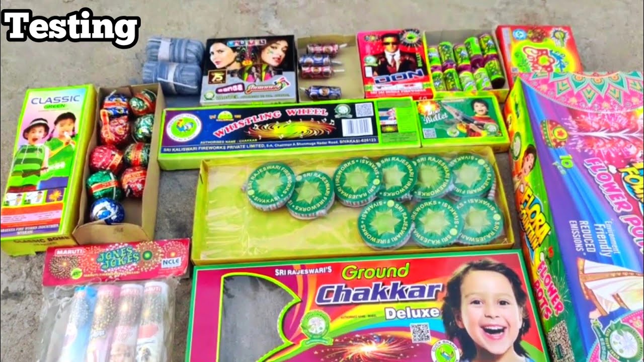 Testing diwali Fireworks 2024 | New fireworks Stash testing | diwali cracker video | diwali Stash 24