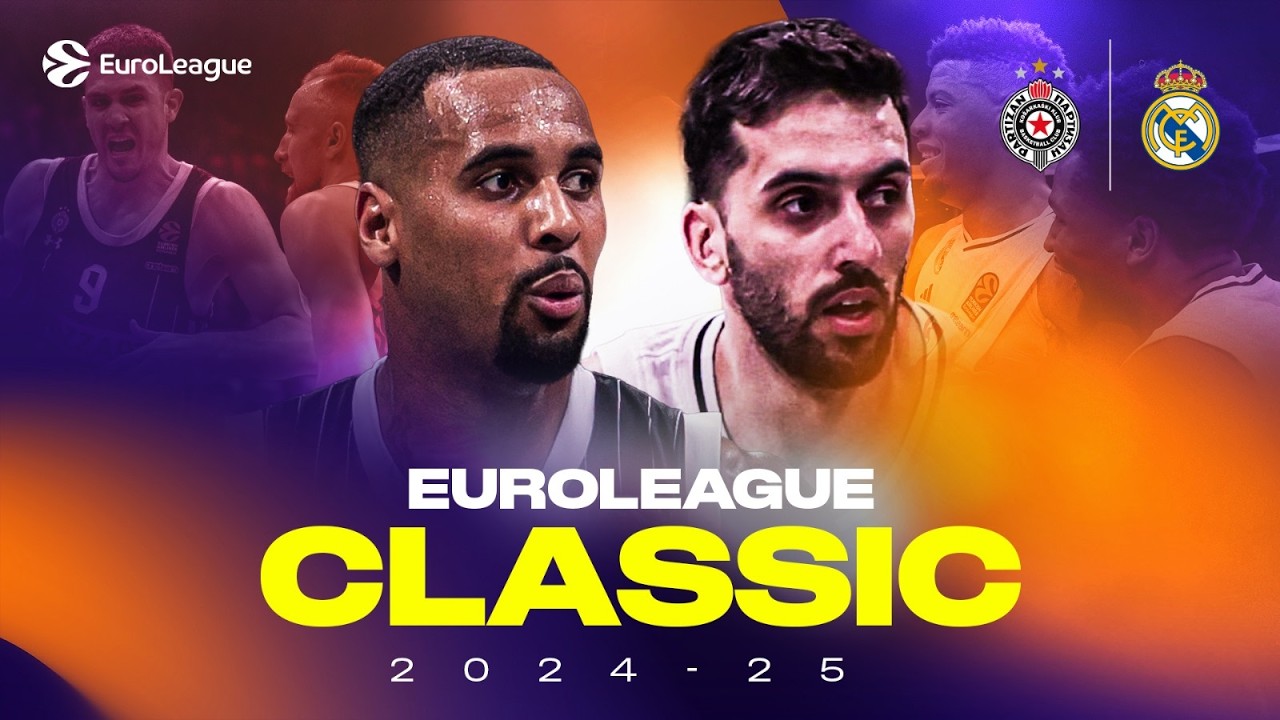 Playoff Spot On The Line | Partizan - Real Madrid | EUROLEAGUE CLASSIC GAMES 2024-25