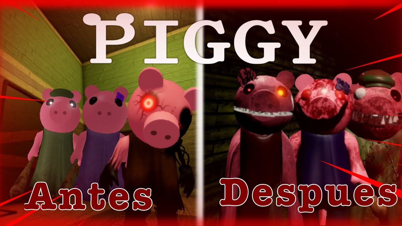 ¡¡LOS CAPÍTULOS DE PIGGY MÁS ATERRADORES!!!! Piggy terror series || Roblox Piggy
