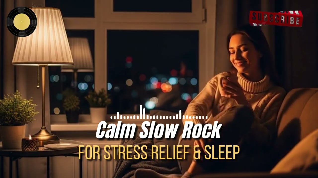 Soft Rock Relaxing Music | Calm Slow Rock for Stress Relief & Sleep