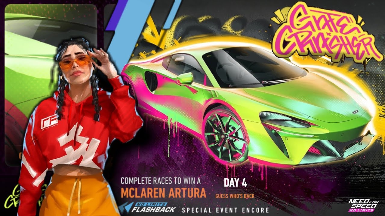 21:9 | McLaren Artura | Day 4  GUESS WHO'S BACK | NFS No Limits  Gate Crasher