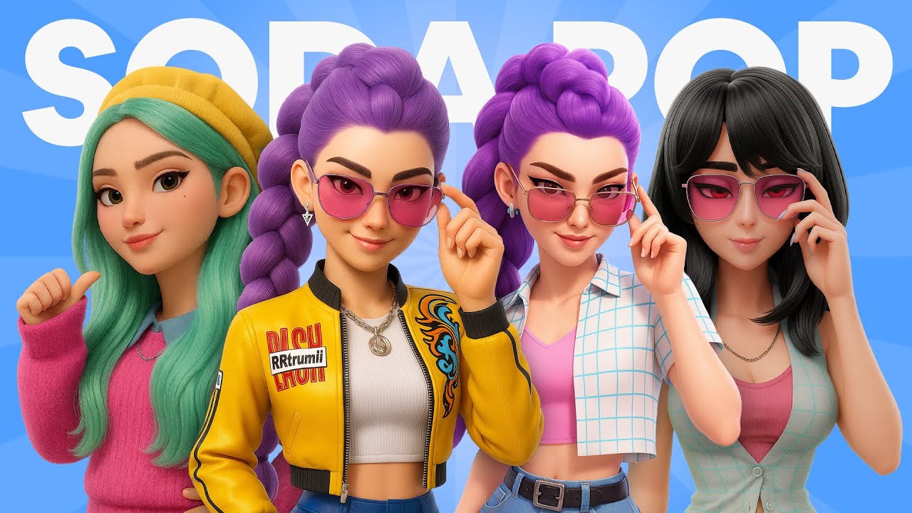 SODA POP x SAJA GIRL, HUNTR/X Music Mixes Comparison