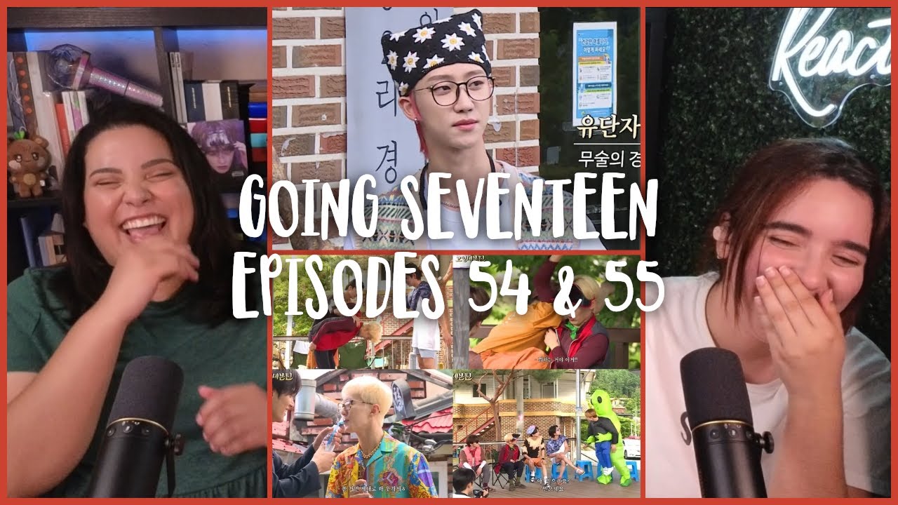 🤣 We couldn't stop laughing 🤣 Reacting to [GOING SEVENTEEN] EP.54 & 55 WONWOO's Diary | Ams & Ev