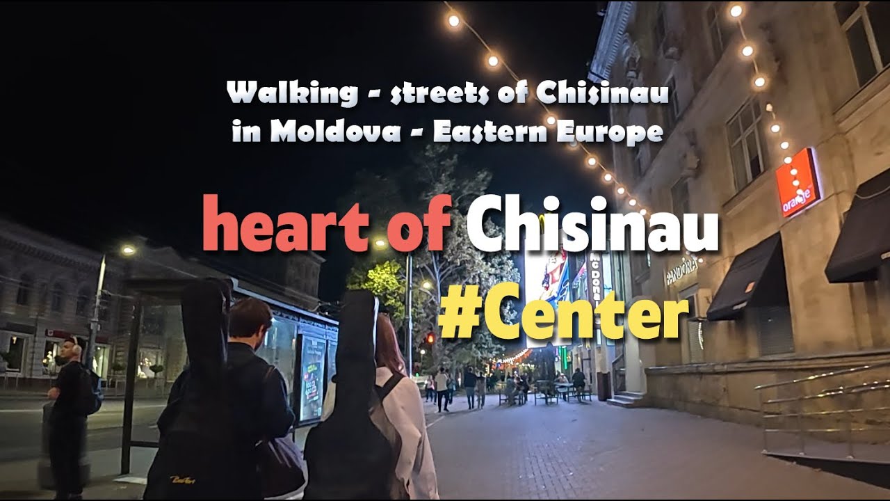 the heart of Chisinau at night #walking #mims 146 #Chisinau #Moldova September 11 2025