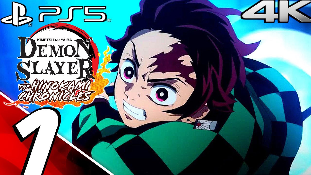DEMON SLAYER PS5 Gameplay Walkthrough Part 1 (4K 60FPS) Kimetsu no Yaiba, The Hinokami Chronicles