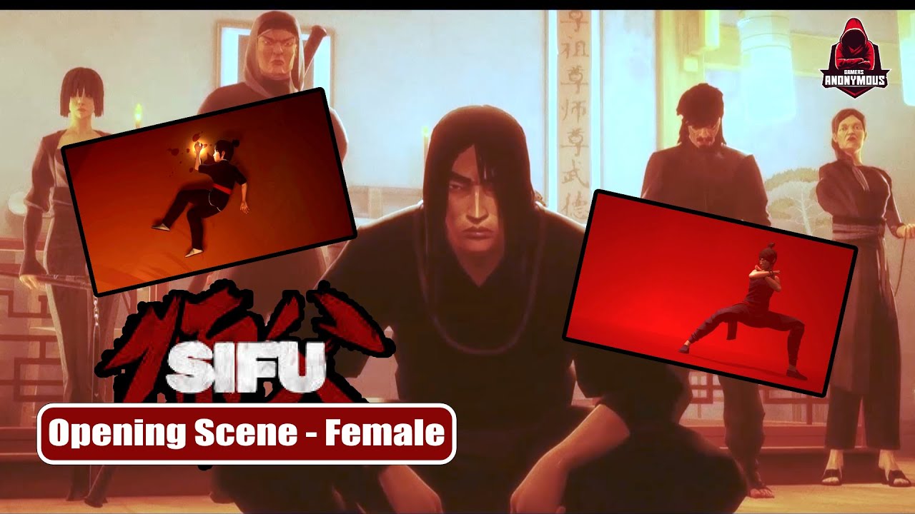 SIFU - Opening Scene || Female hero || Fight + Cutscenes 