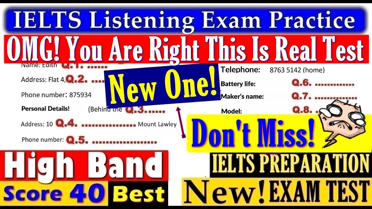 IELTS LISTENING PRACTICE TEST 2026 WITH ANSWERS | 10.06.2026