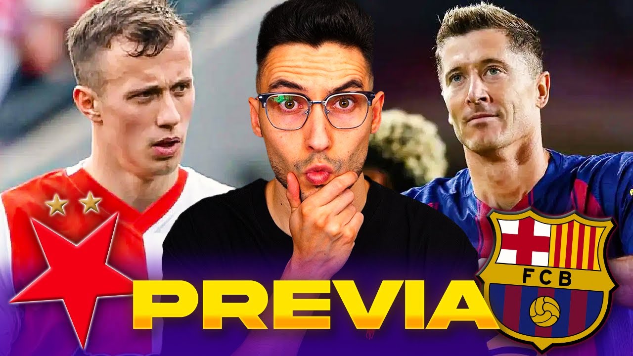SLAVIA PRAGA vs FC BARCELONA | ¡NECESITAN GANAR, GOLEAR Y ESPERAR! (PREVIA y POSIBLES ALINEACIONES)