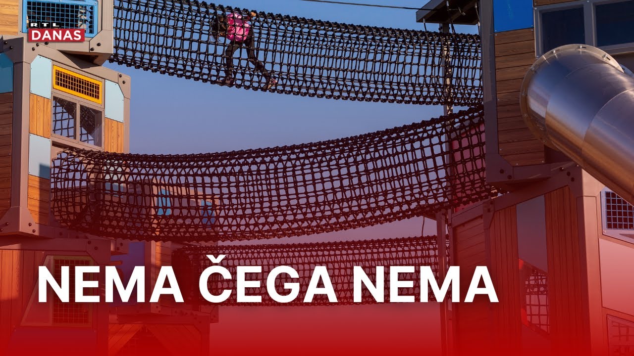 Vinkovci dobili najveće igralište u Hrvatskoj: Tobogani i adrenalinska zabava za klince | RTL Danas