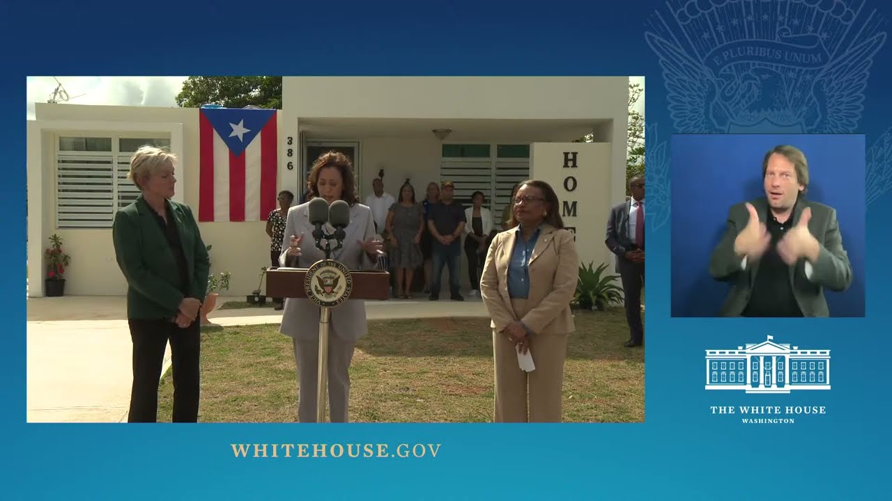 Vice President Harris Delivers Brief Remarks to the Press