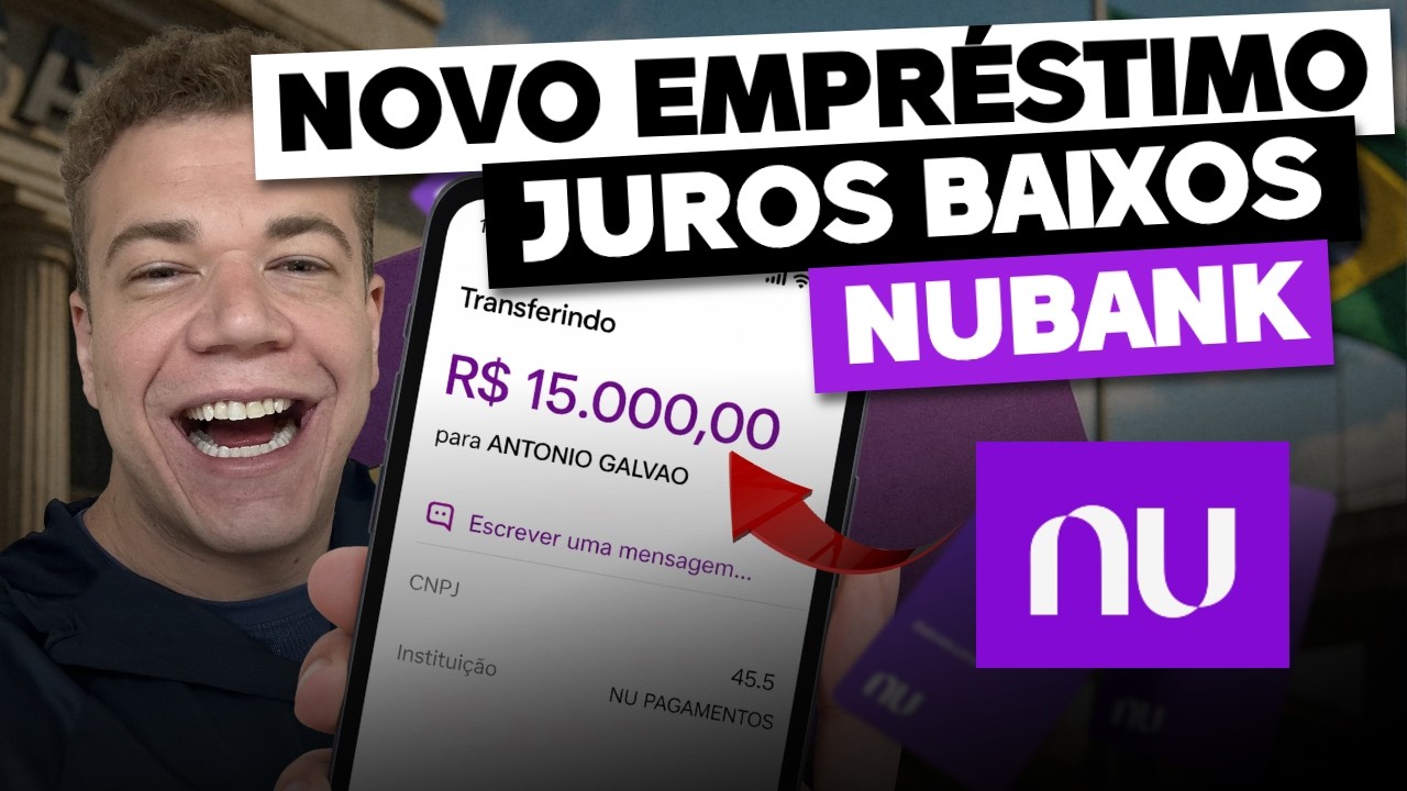AGORA VOCÊ PODE FAZER PIX SEM DINHEIRO NA CONTA! NOVO EMPRÉSTIMO NUBANK