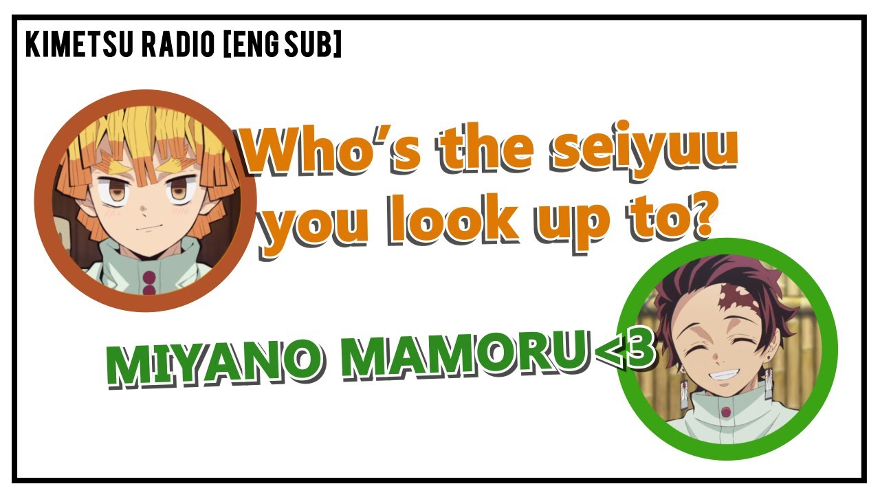 Kimetsu voice actors and their idol