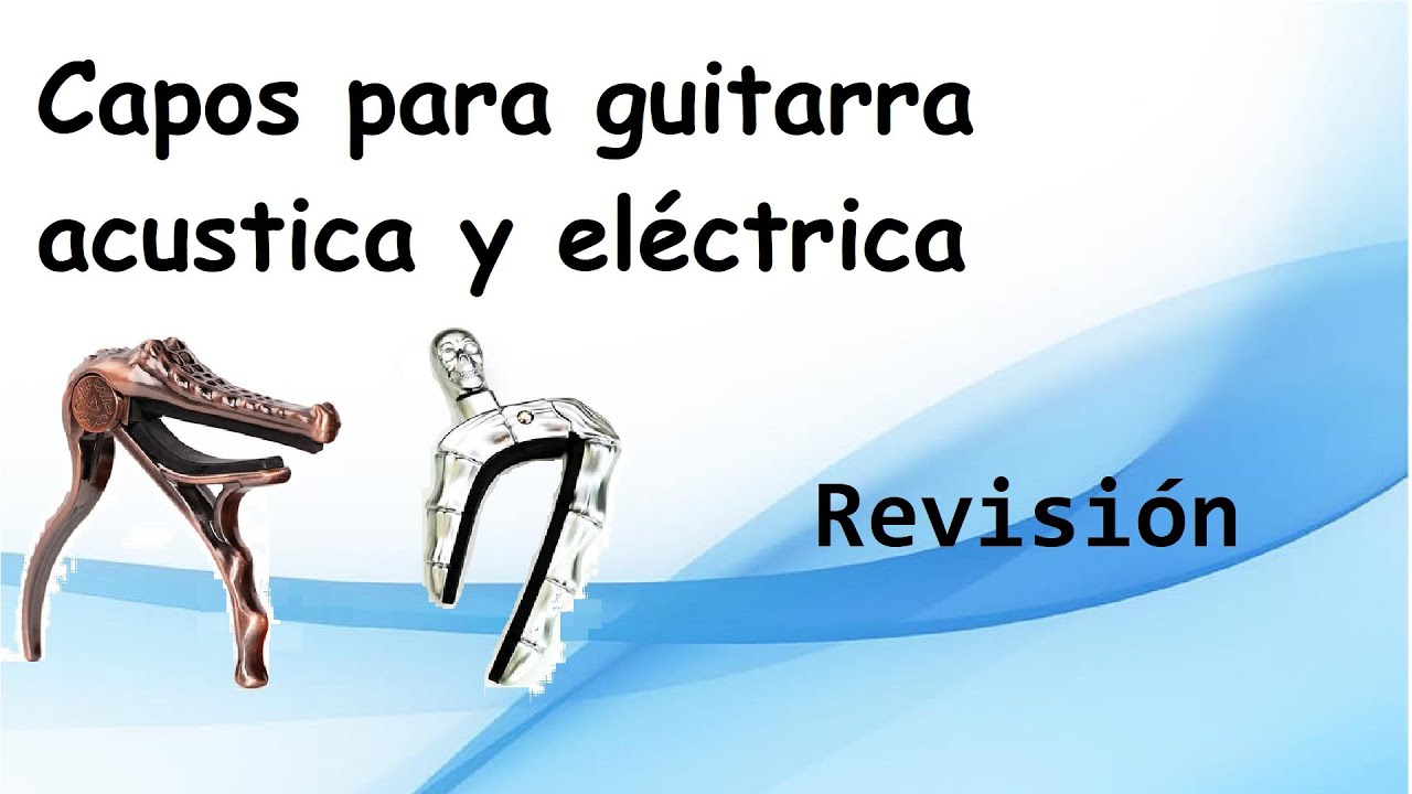 ¿Necesitas un capo o una cejilla para guitarra !!!Ve este video!!!