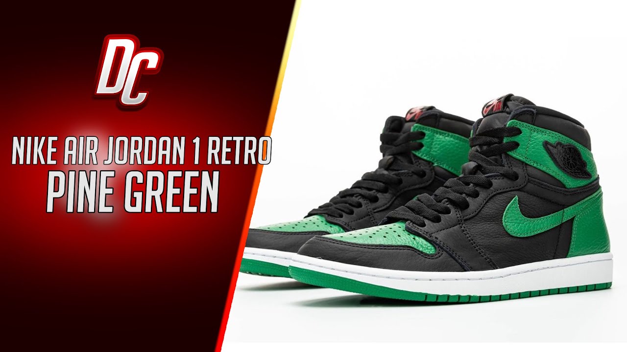 【DC SNEAKER】AIR JORDAN 1 RETRO HIGH OG  PINE GREEN 2.0 UNBOXING