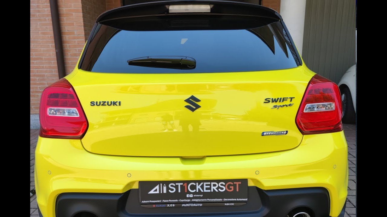 SUZUKI SWIFT (AZ) - REAR EMBLEM DECALS by St1ckersgt