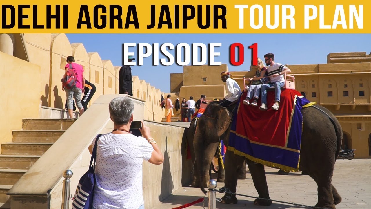 Golden Triangle Tour India | Delhi Agra Jaipur Tour | Delhi Tour Guide | Episode-1
