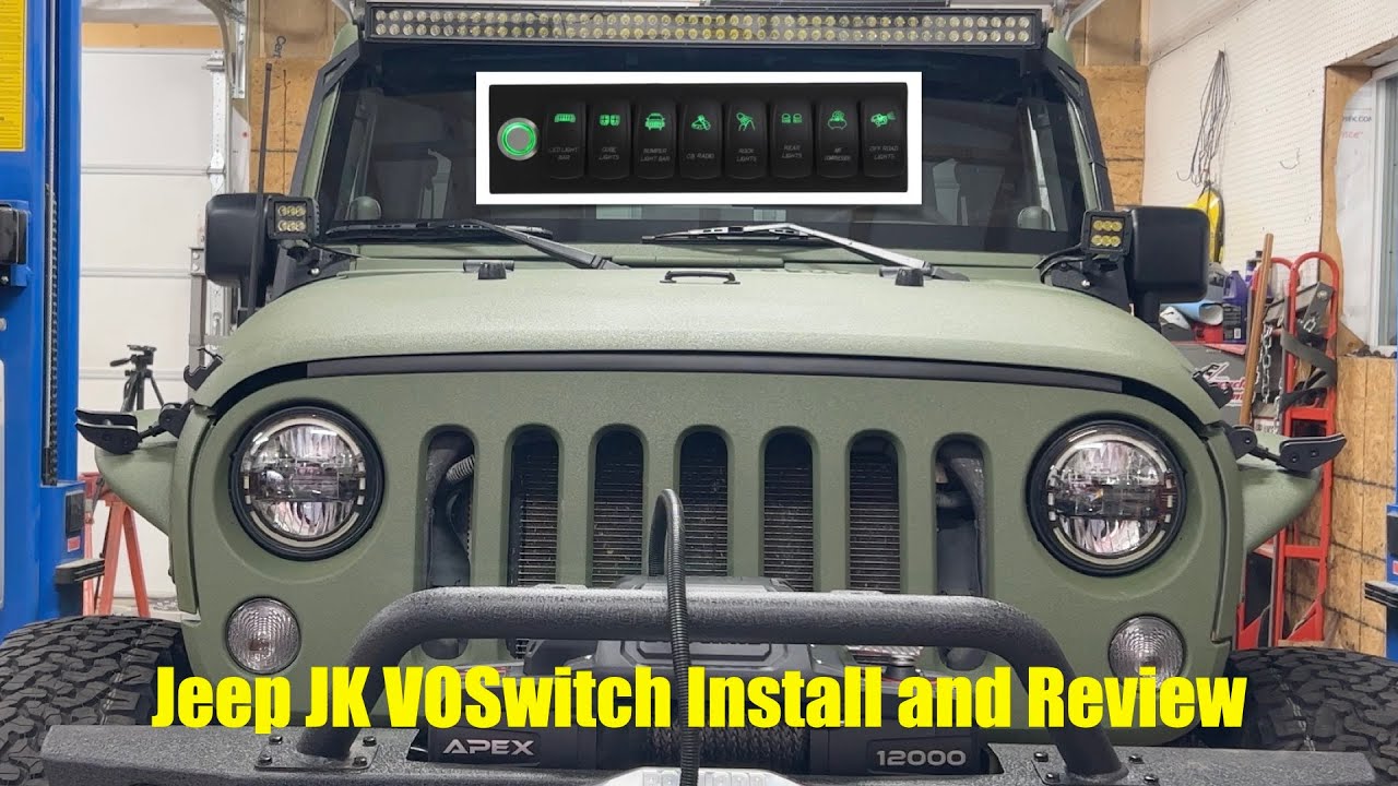 VOSwitch Install and Review, Jeep JK