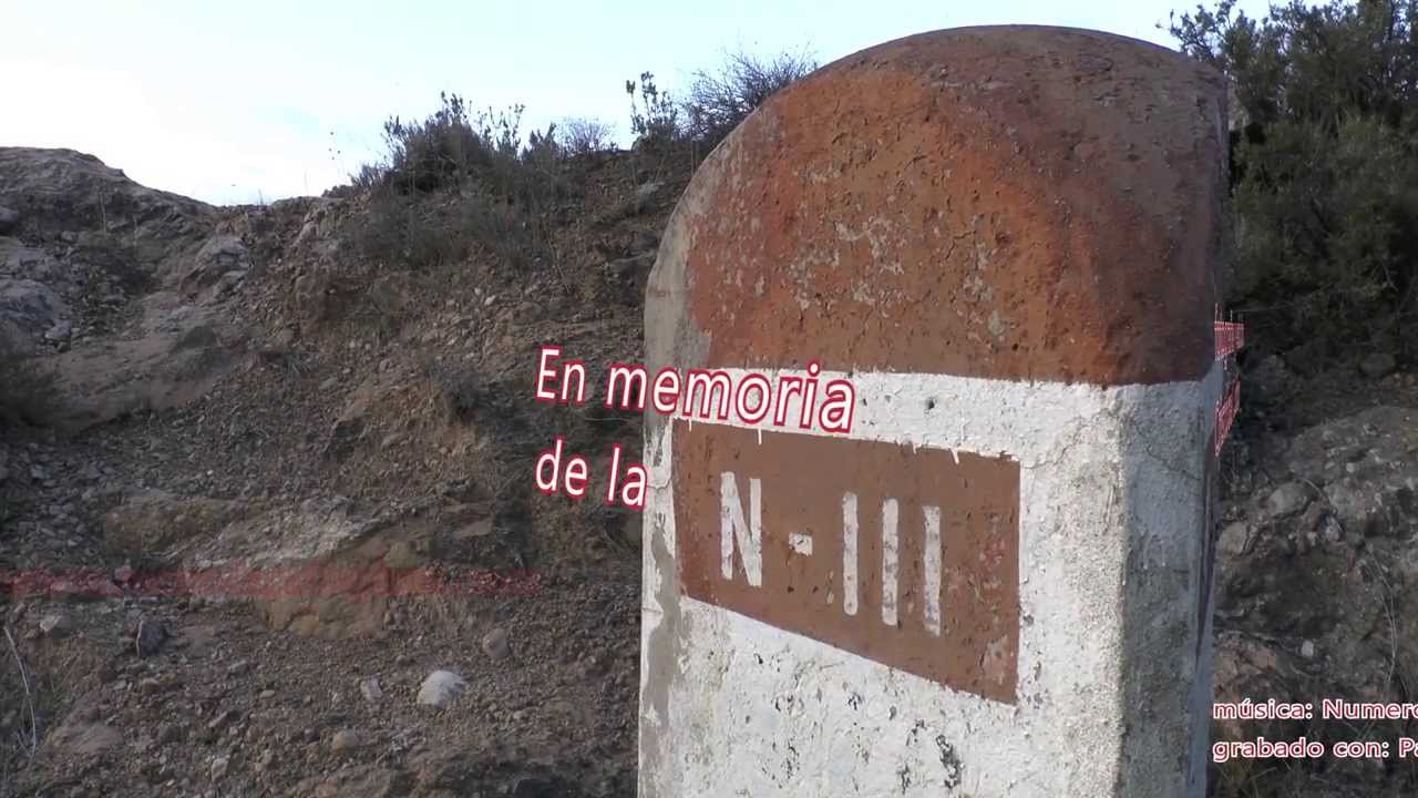 Recordando la antigua carretera N-III Madrid-Valencia (HD)